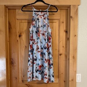 Collective Concepts Floral Strappy Midi Dress